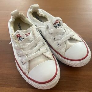 Kids Slip on Converse white Size 1.5 Junior